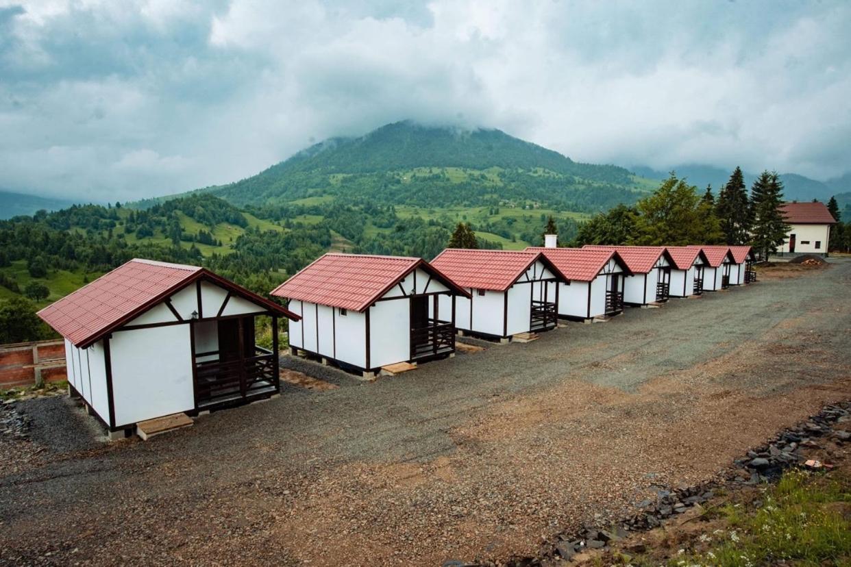 Pensiunea Farmecul Naturii Si Casute Individuale De Inchiriat Колибица Экстерьер фото